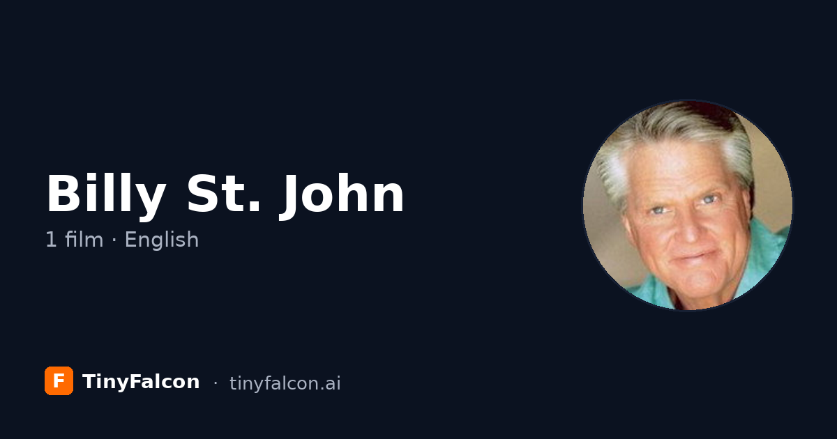Billy St. John
