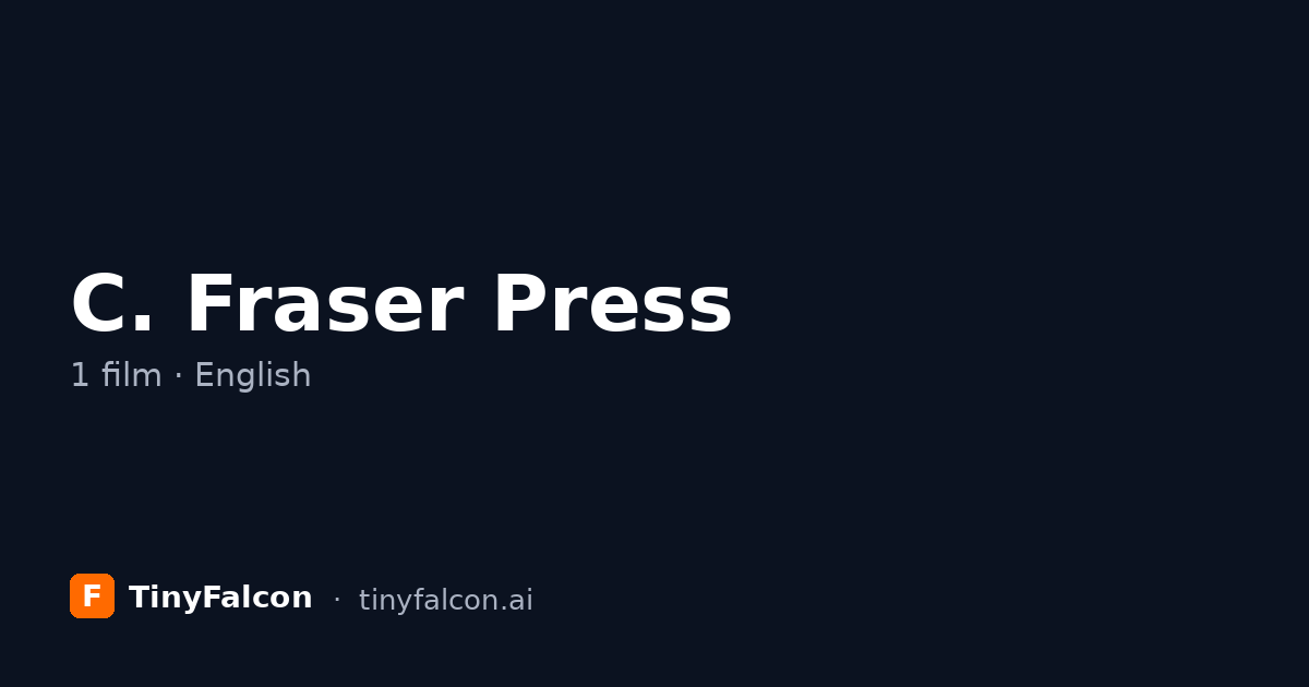 C. Fraser Press