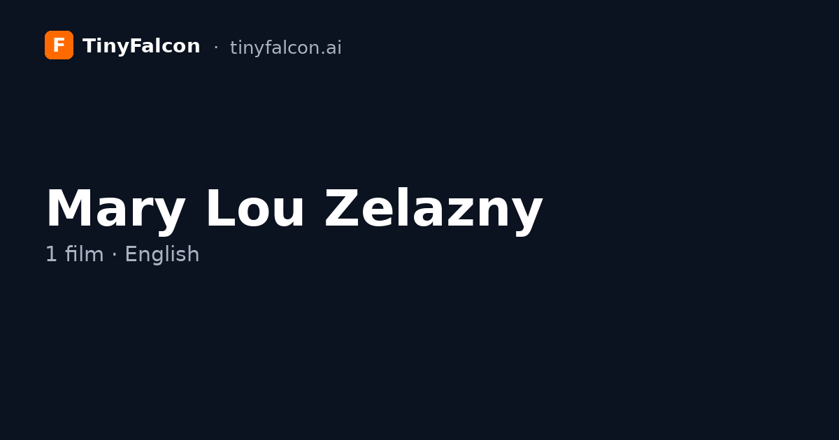 Mary Lou Zelazny