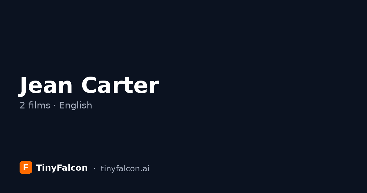 Jean Carter
