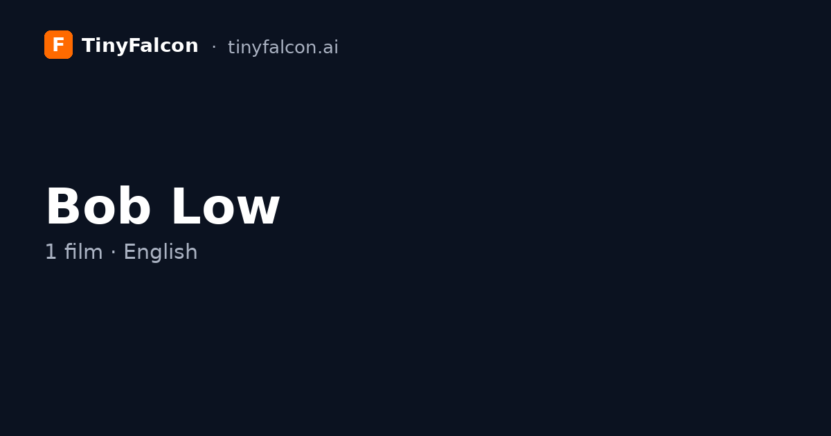 Bob Low