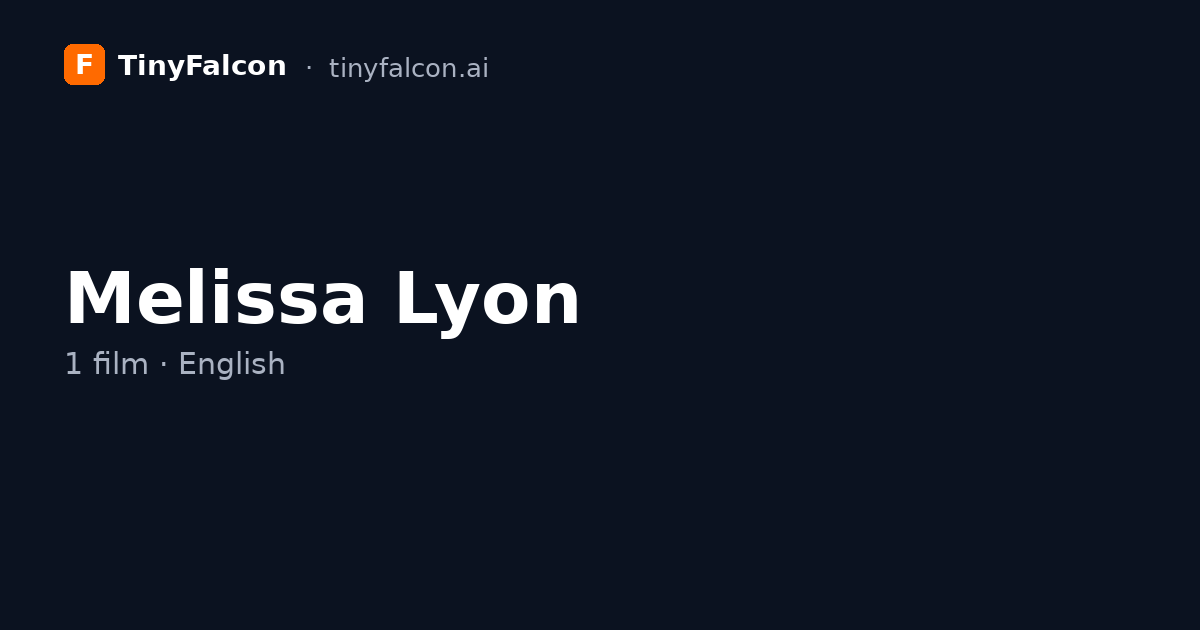 Melissa Lyon