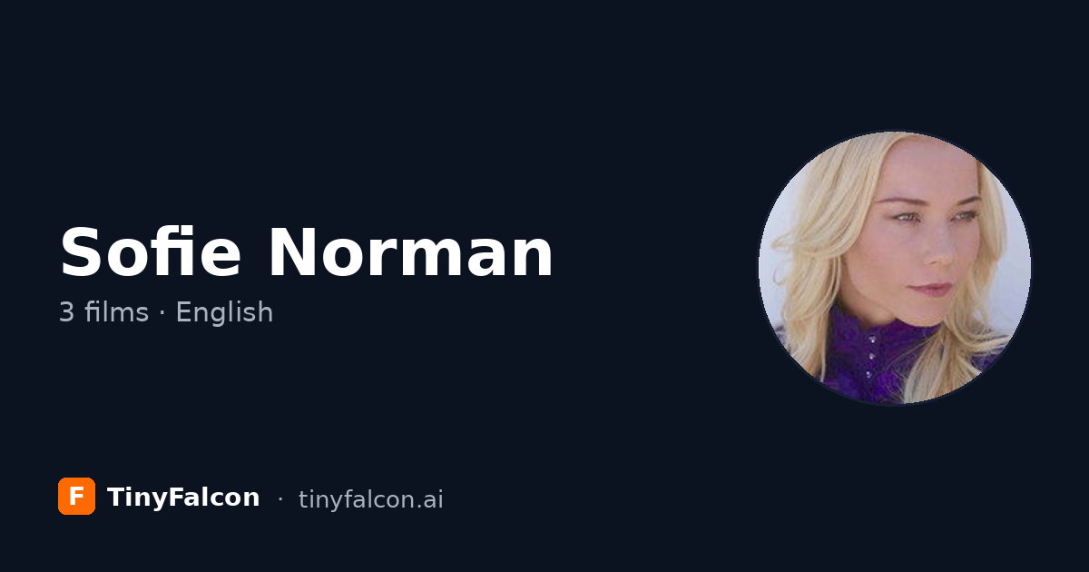 Sofie Norman