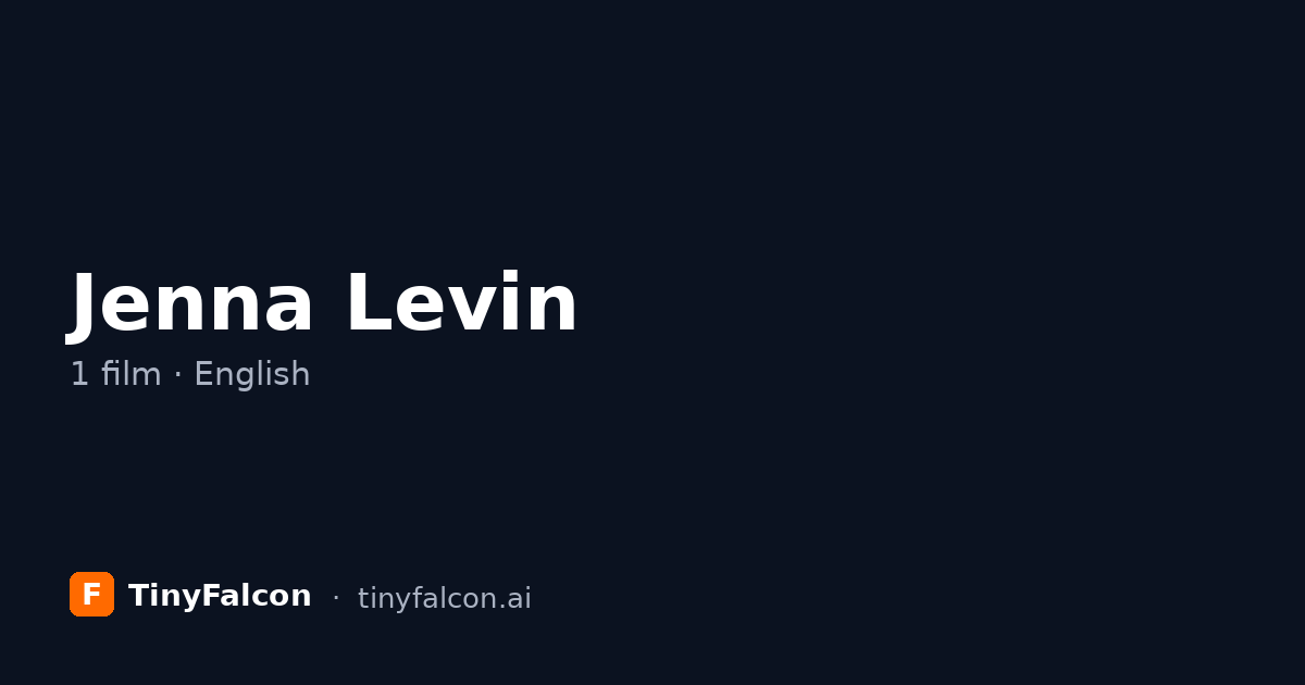 Jenna Levin