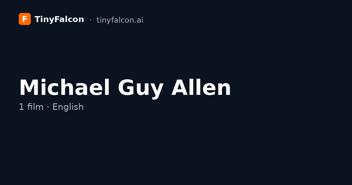 Michael Guy Allen