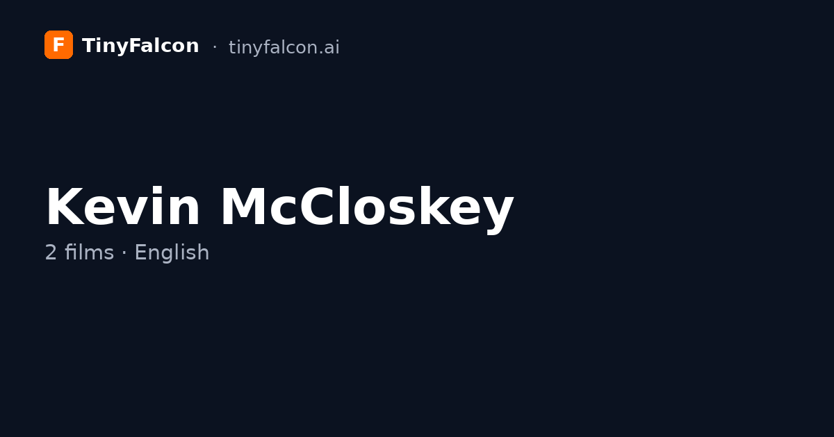 Kevin McCloskey