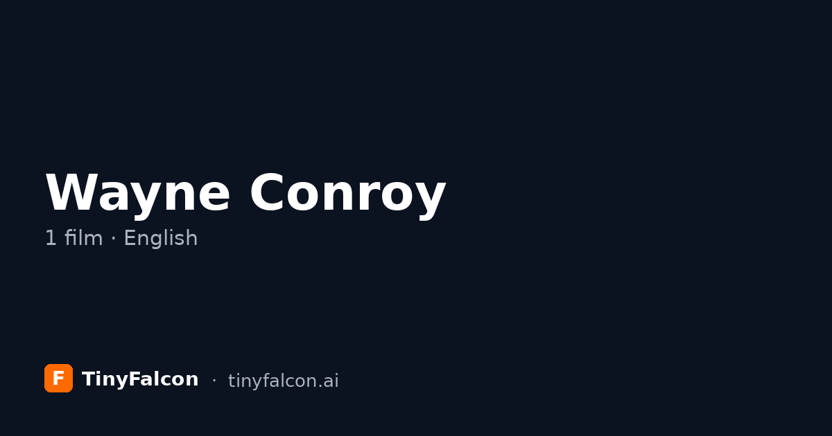 Wayne Conroy