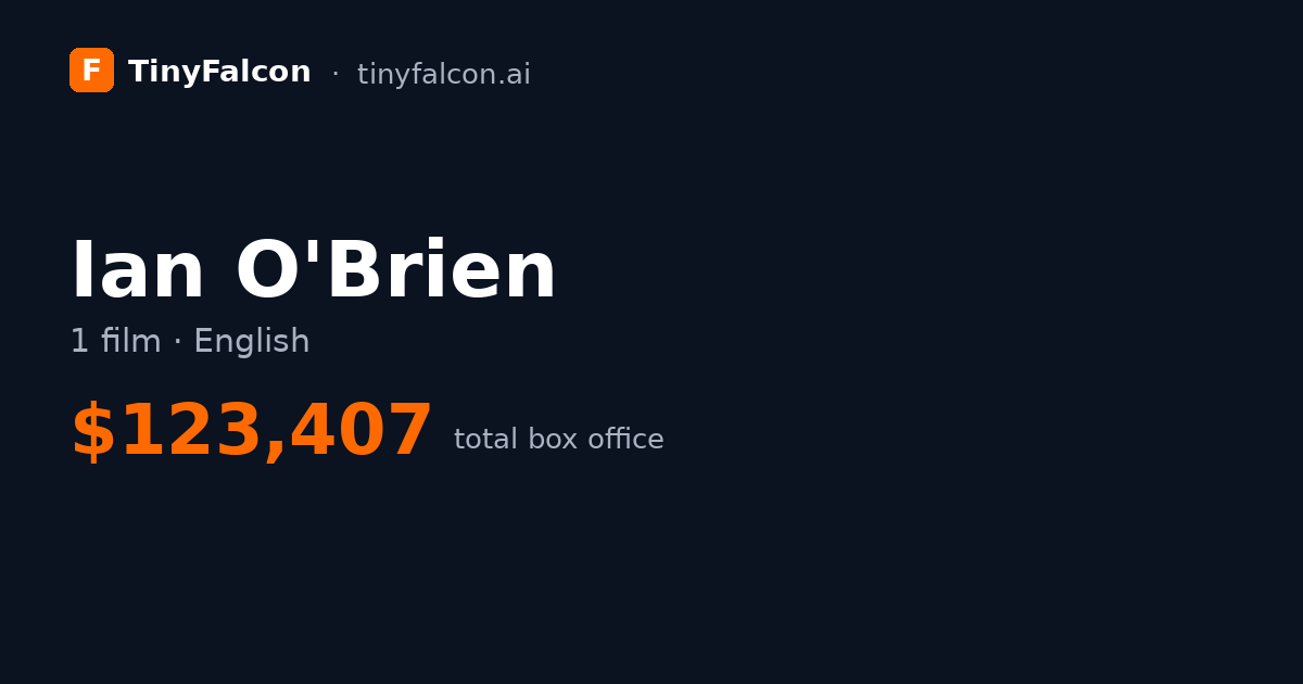 Ian O'Brien