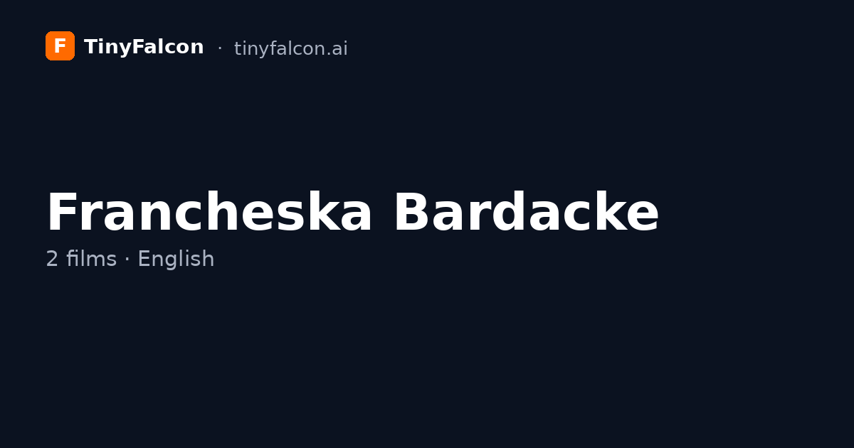 Francheska Bardacke