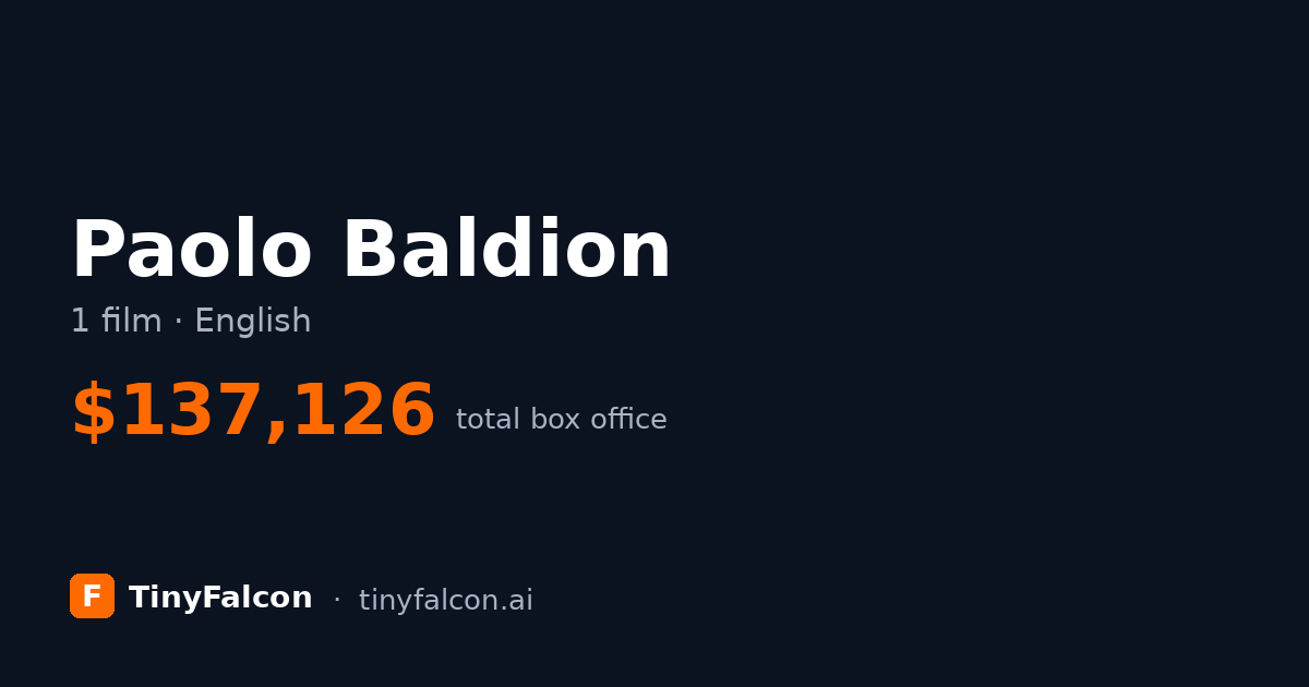 Paolo Baldion