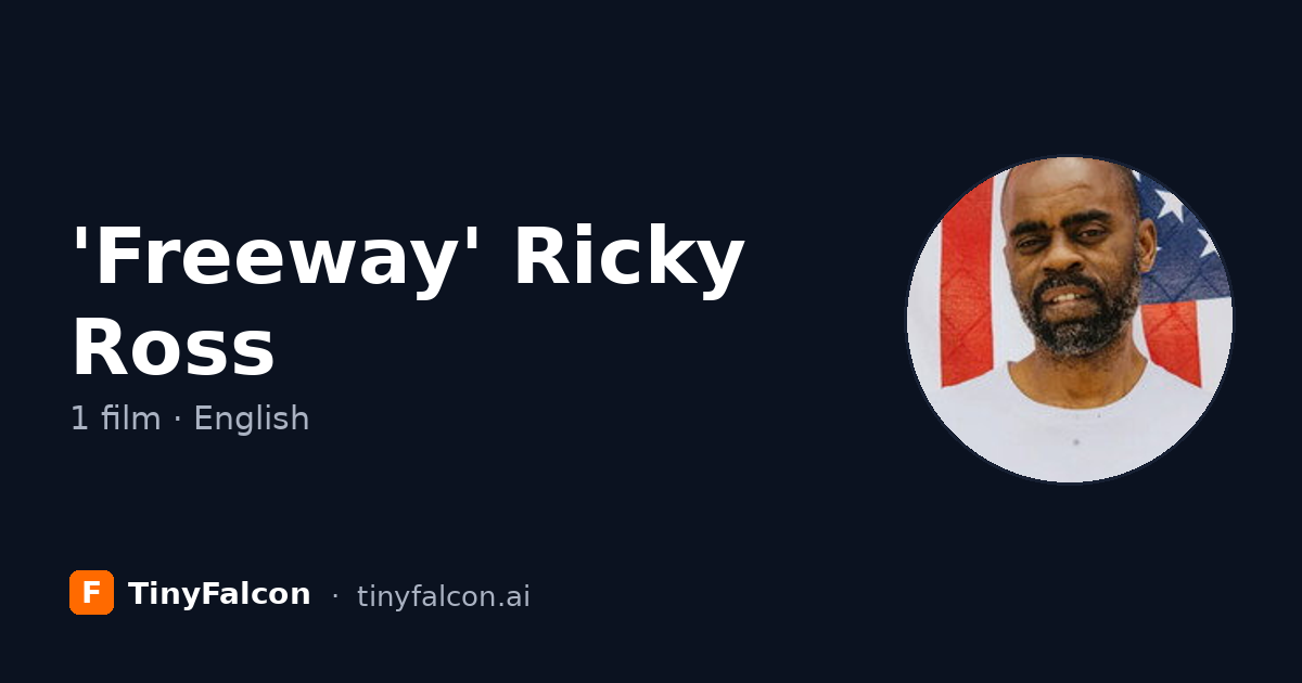 'Freeway' Ricky Ross