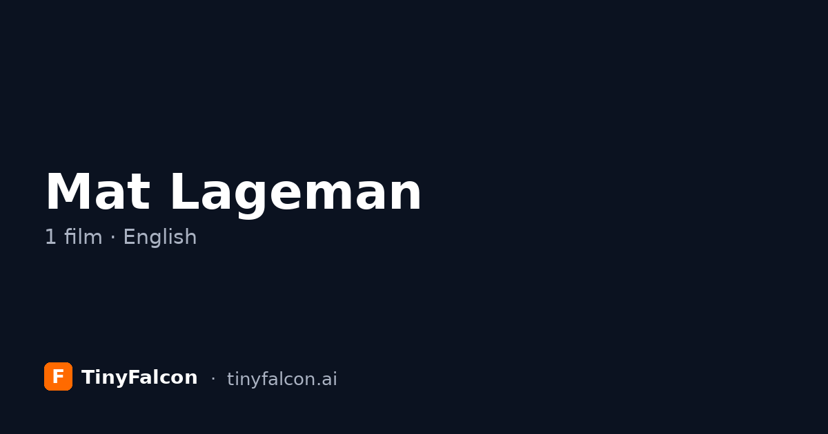 Mat Lageman
