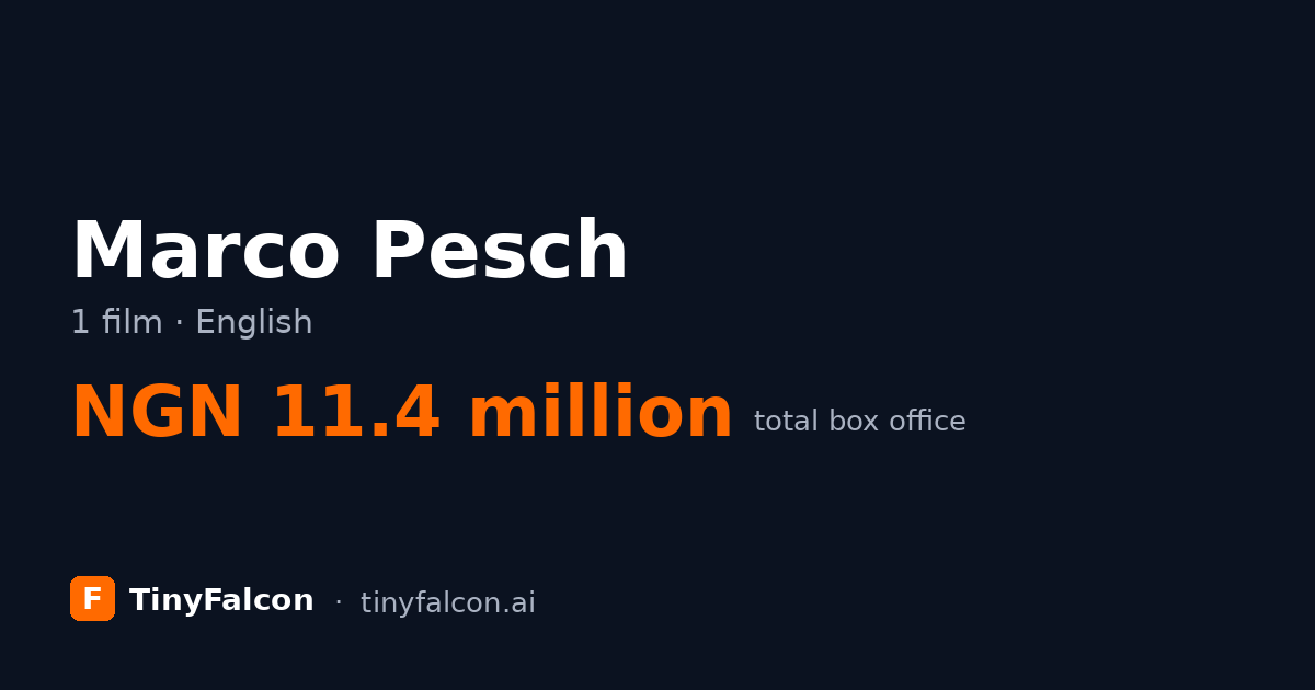 Marco Pesch