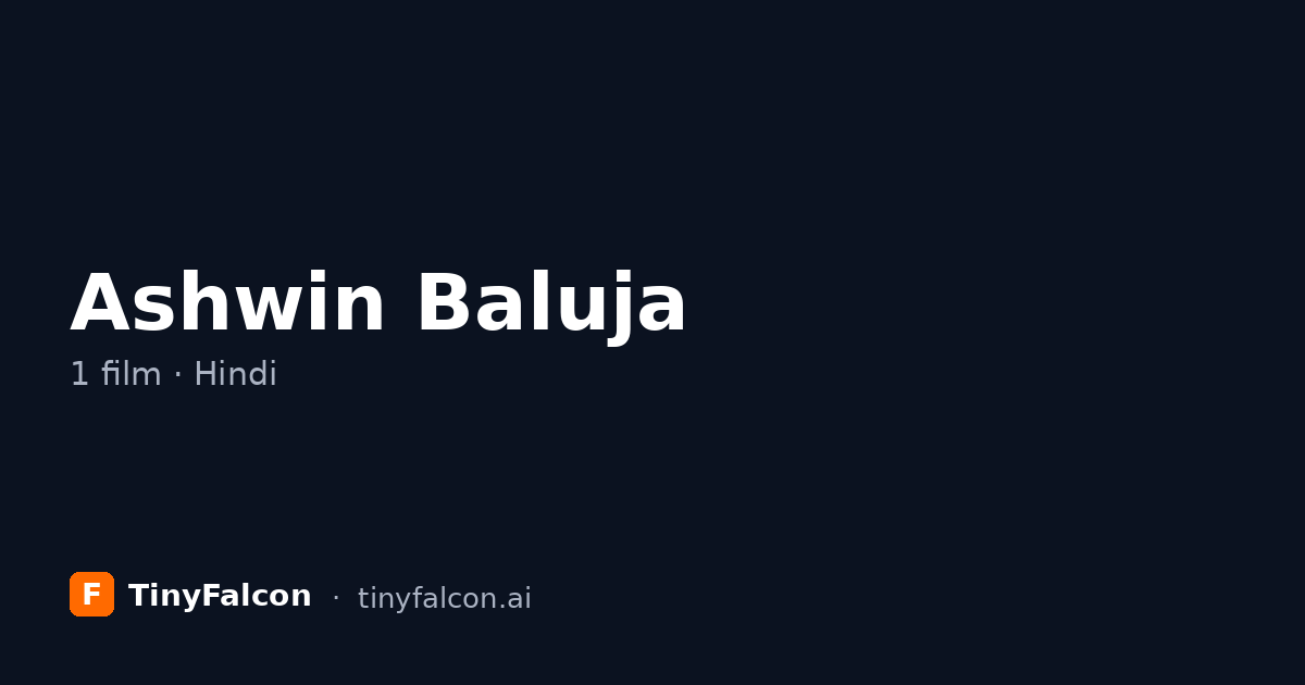 Ashwin Baluja