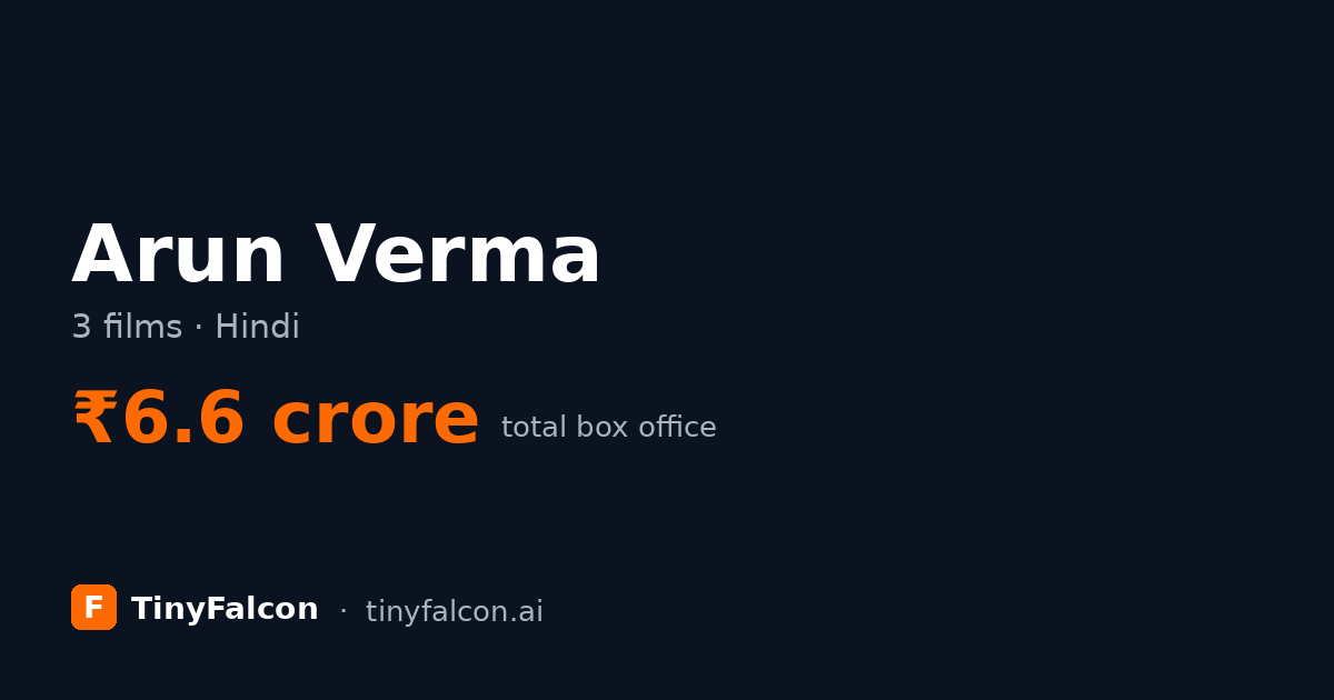 Arun Verma