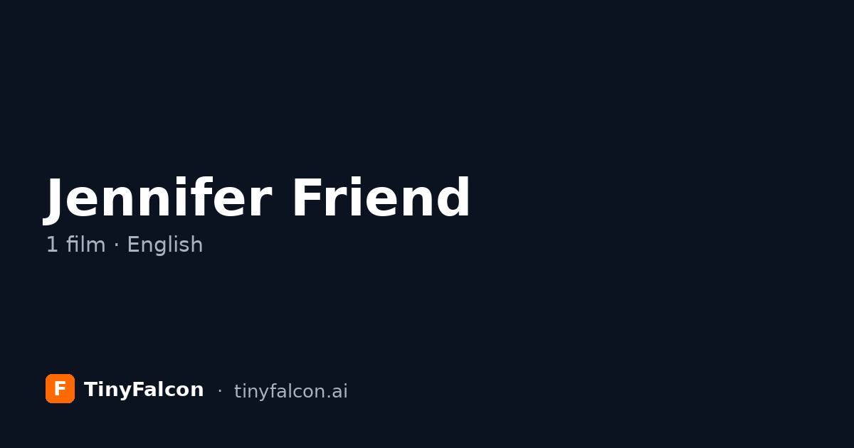 Jennifer Friend
