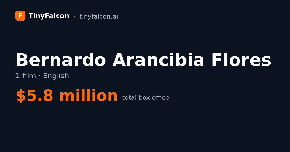 Bernardo Arancibia Flores