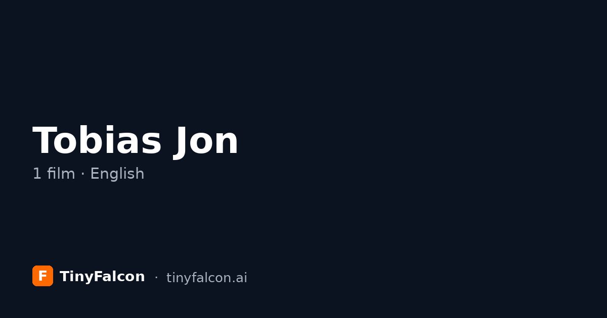 Tobias Jon