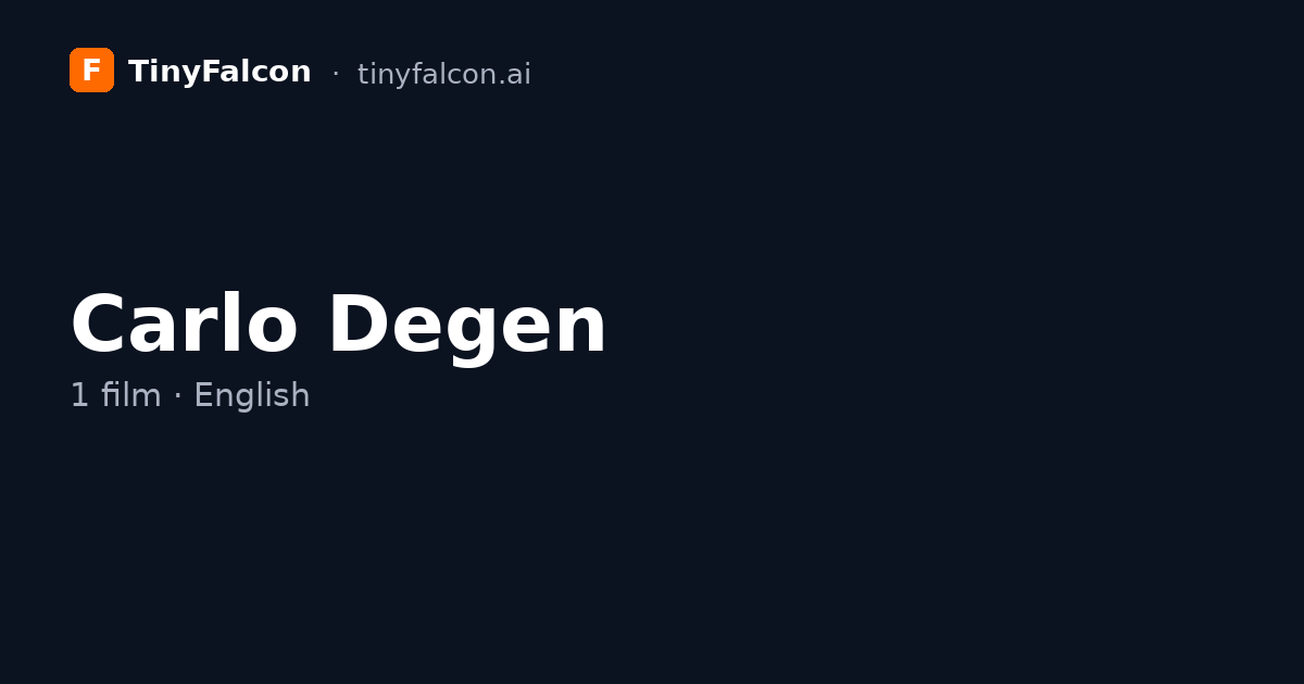Carlo Degen