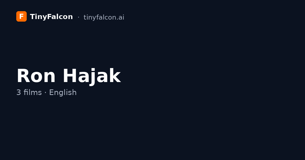 Ron Hajak