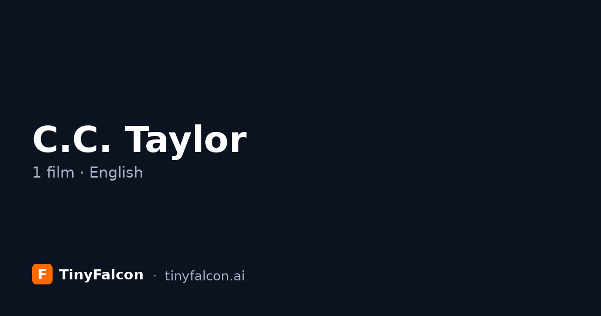 C.C. Taylor