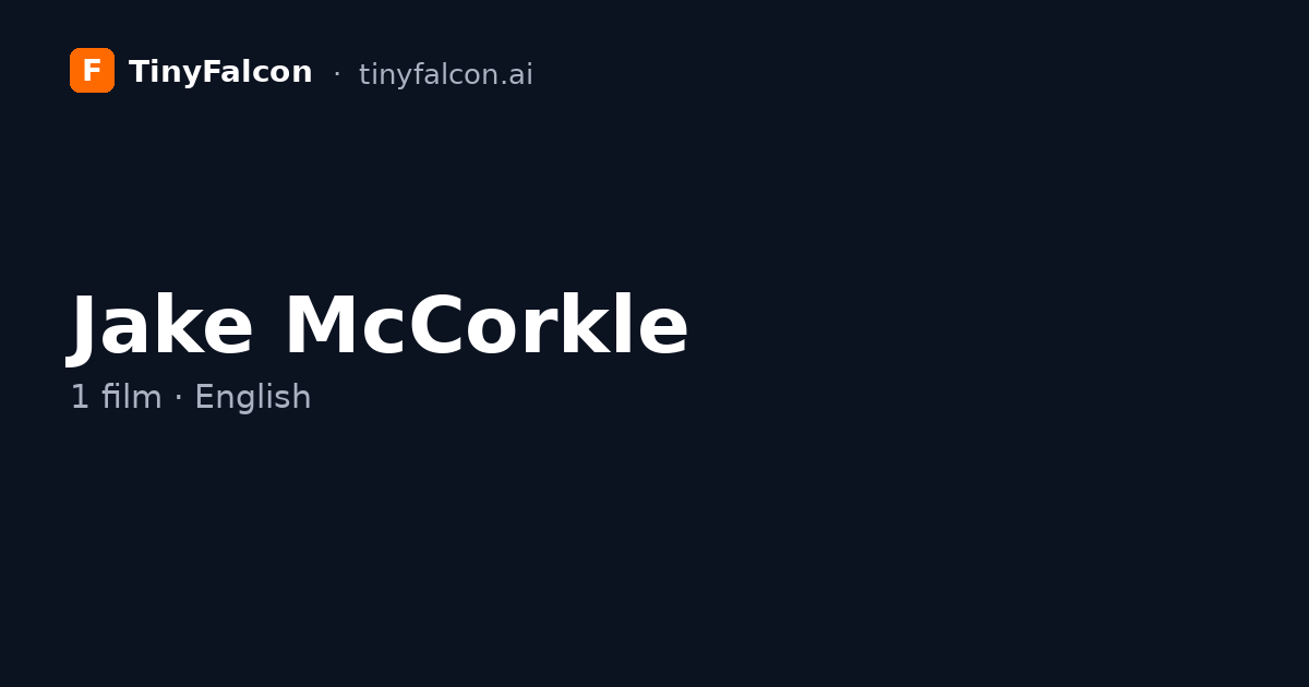 Jake McCorkle