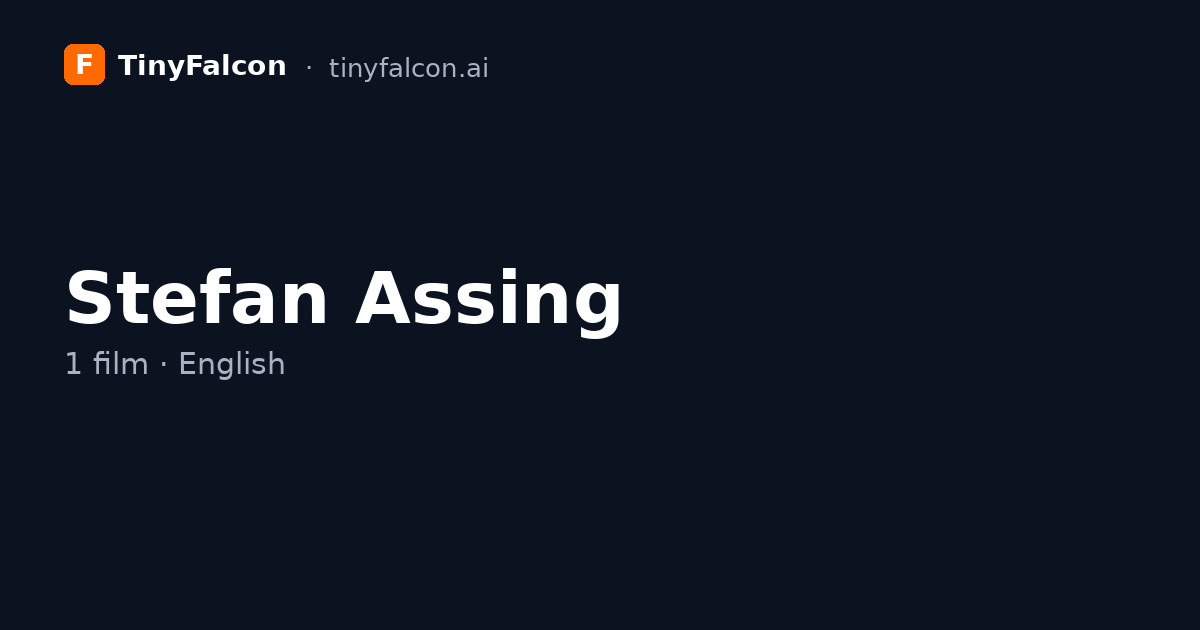 Stefan Assing