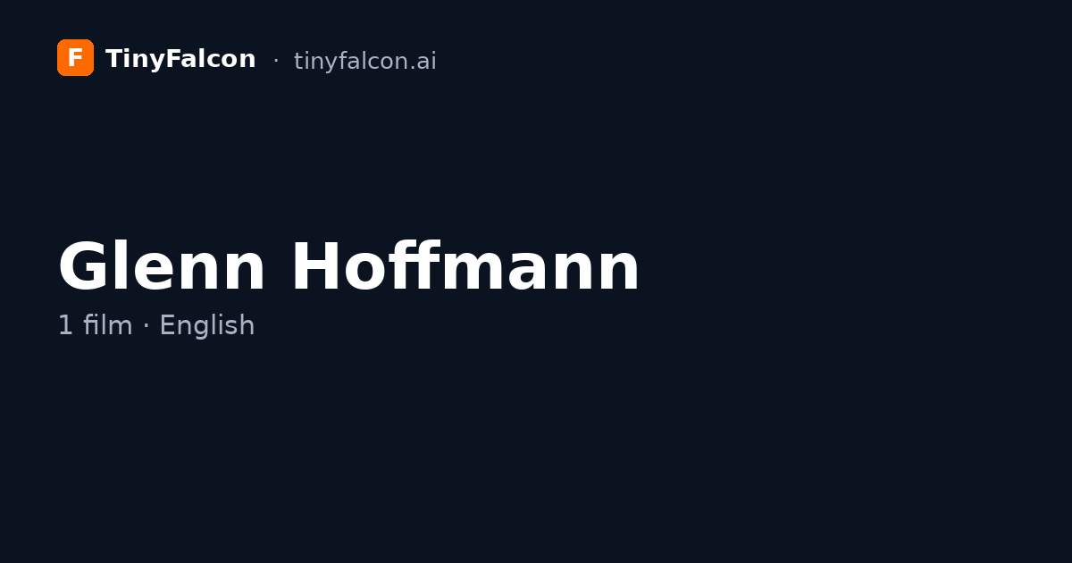 Glenn Hoffmann
