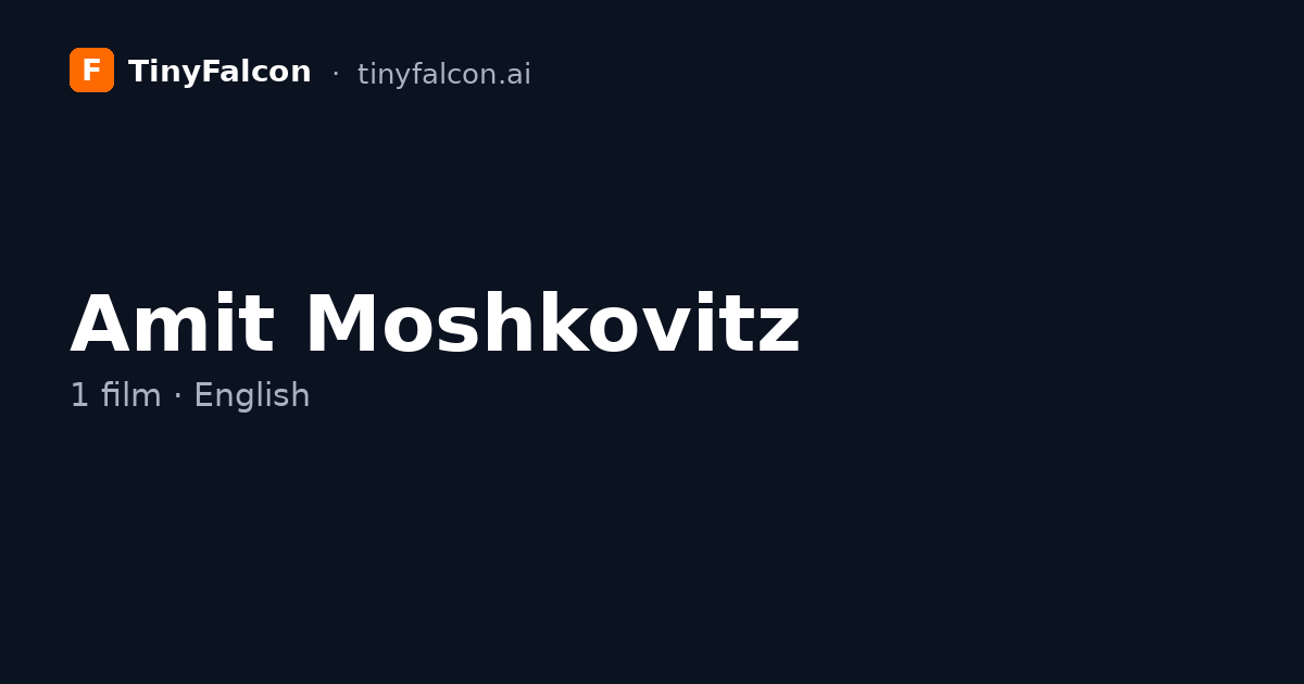 Amit Moshkovitz