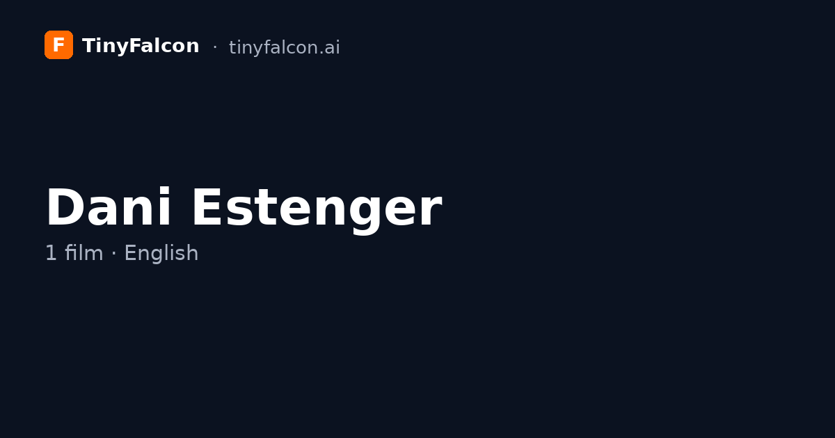 Dani Estenger