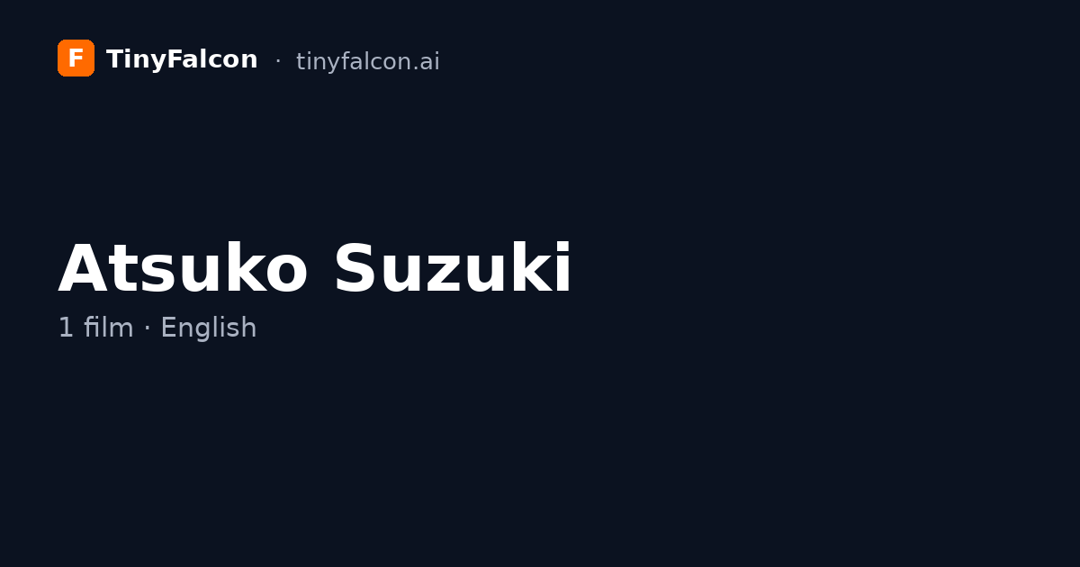 Atsuko Suzuki
