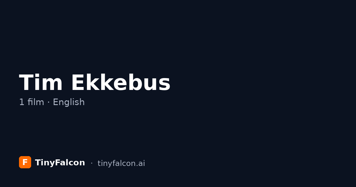 Tim Ekkebus