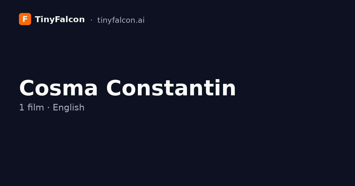 Cosma Constantin