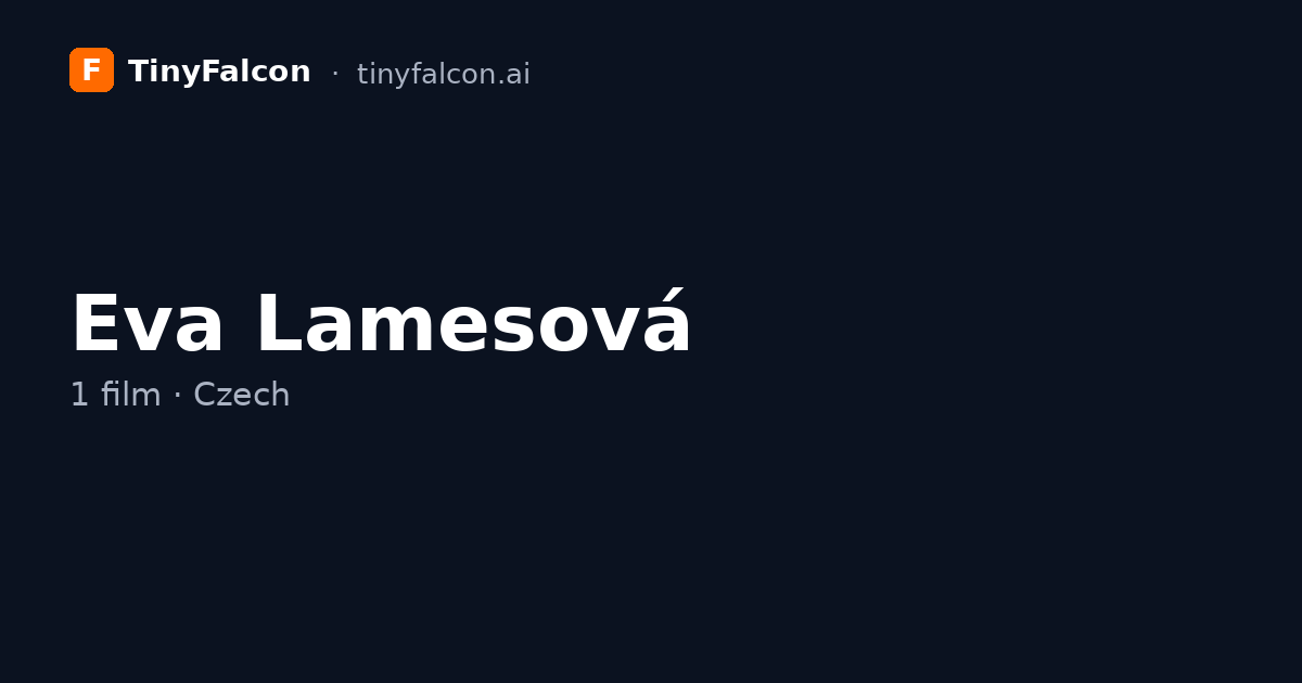 Eva Lamesová