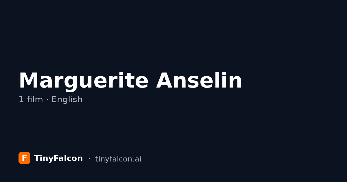 Marguerite Anselin