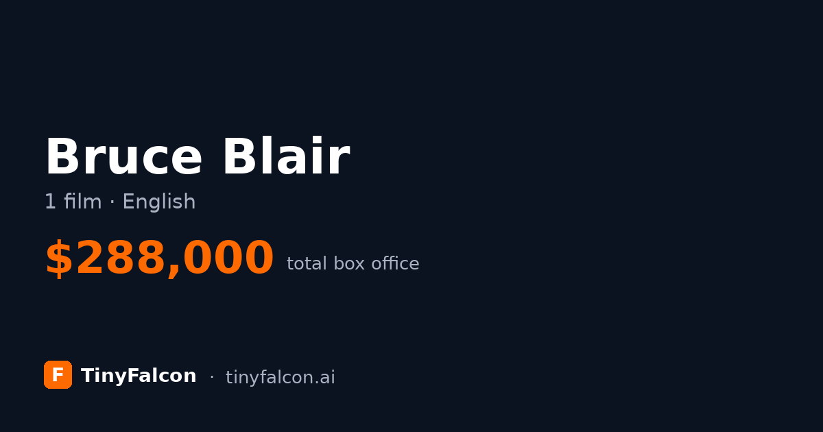 Bruce Blair