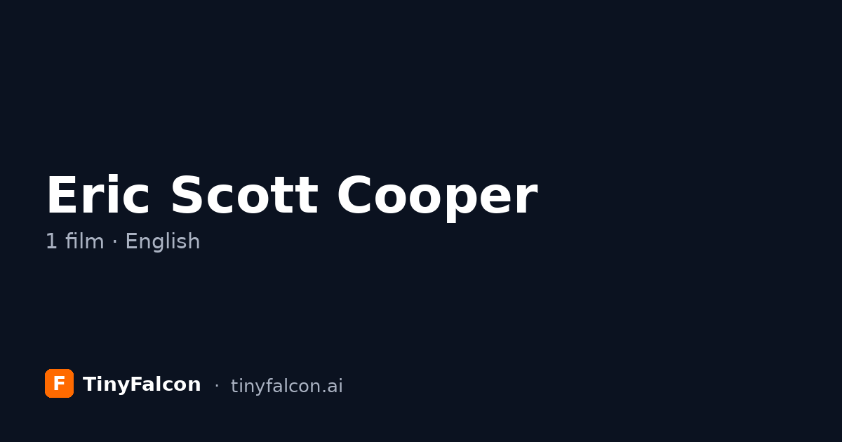 Eric Scott Cooper