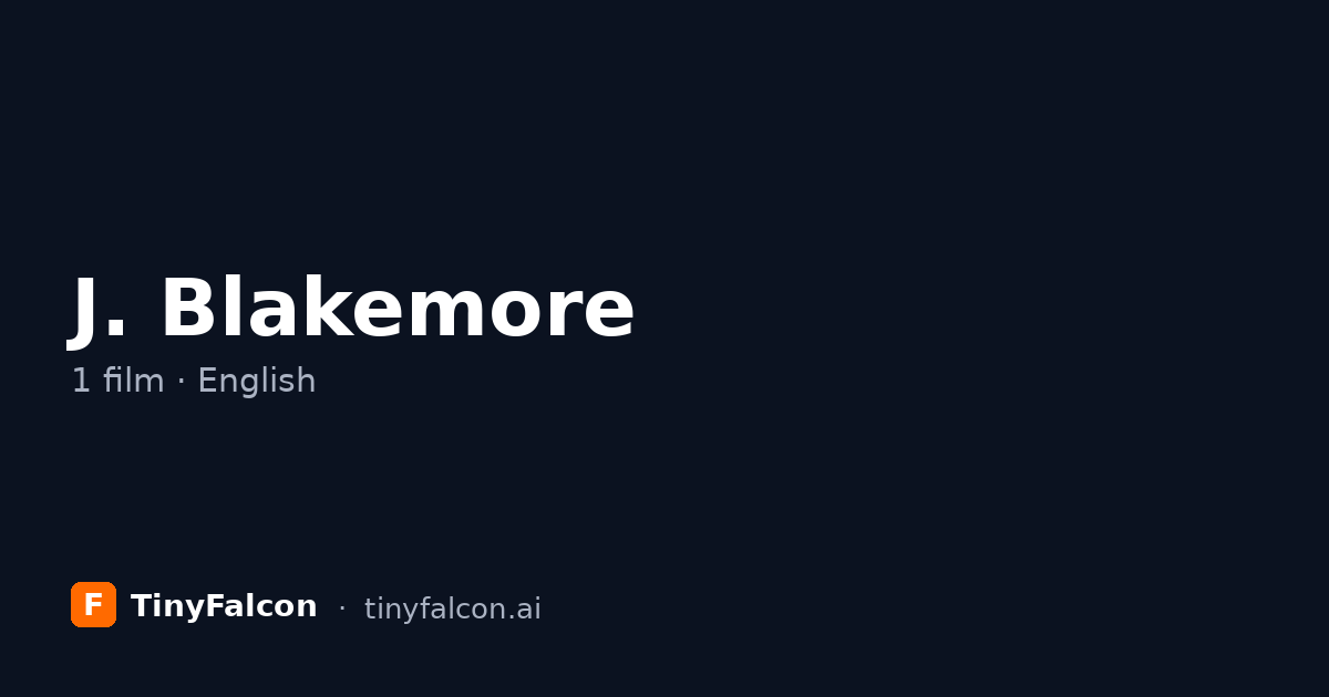 J. Blakemore