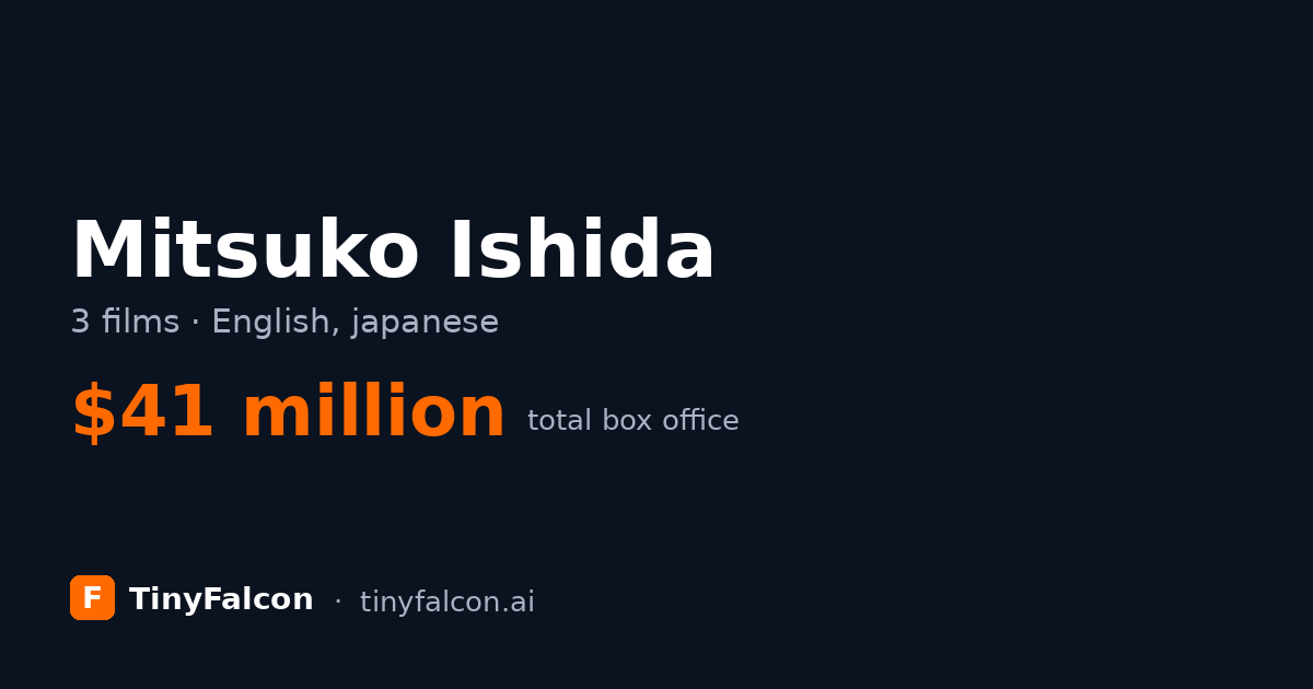 Mitsuko Ishida
