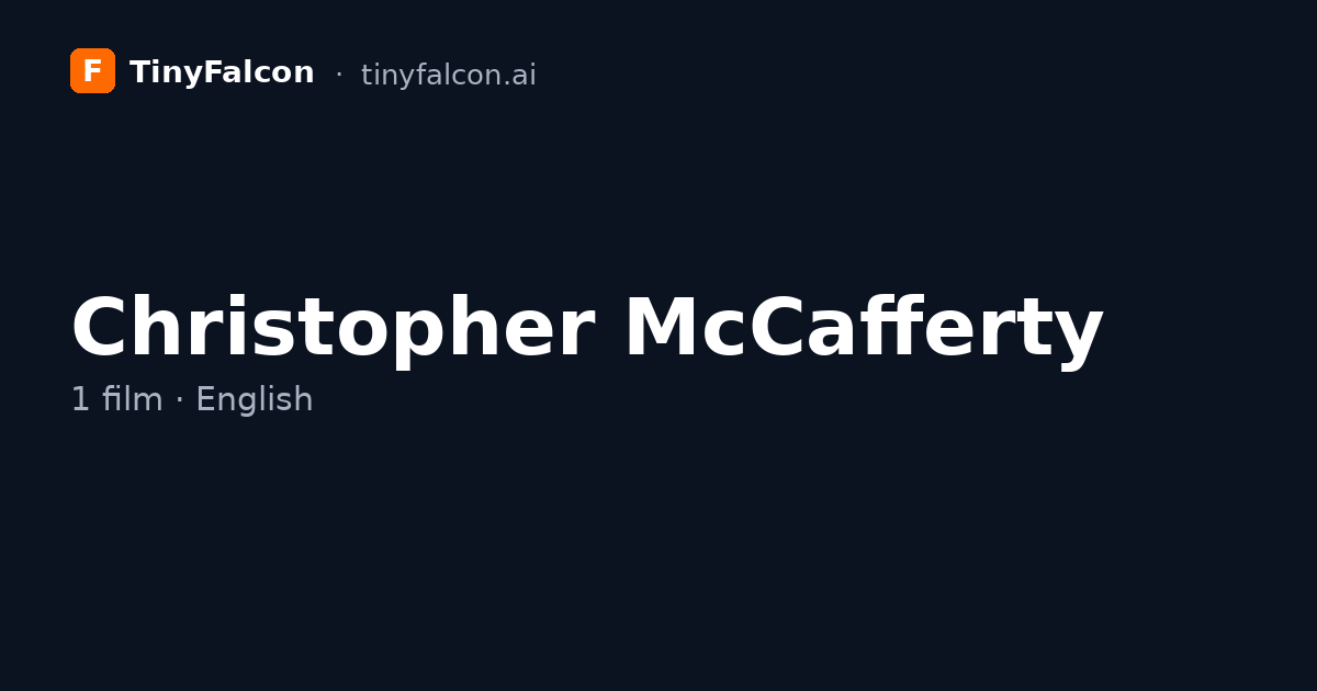 Christopher McCafferty
