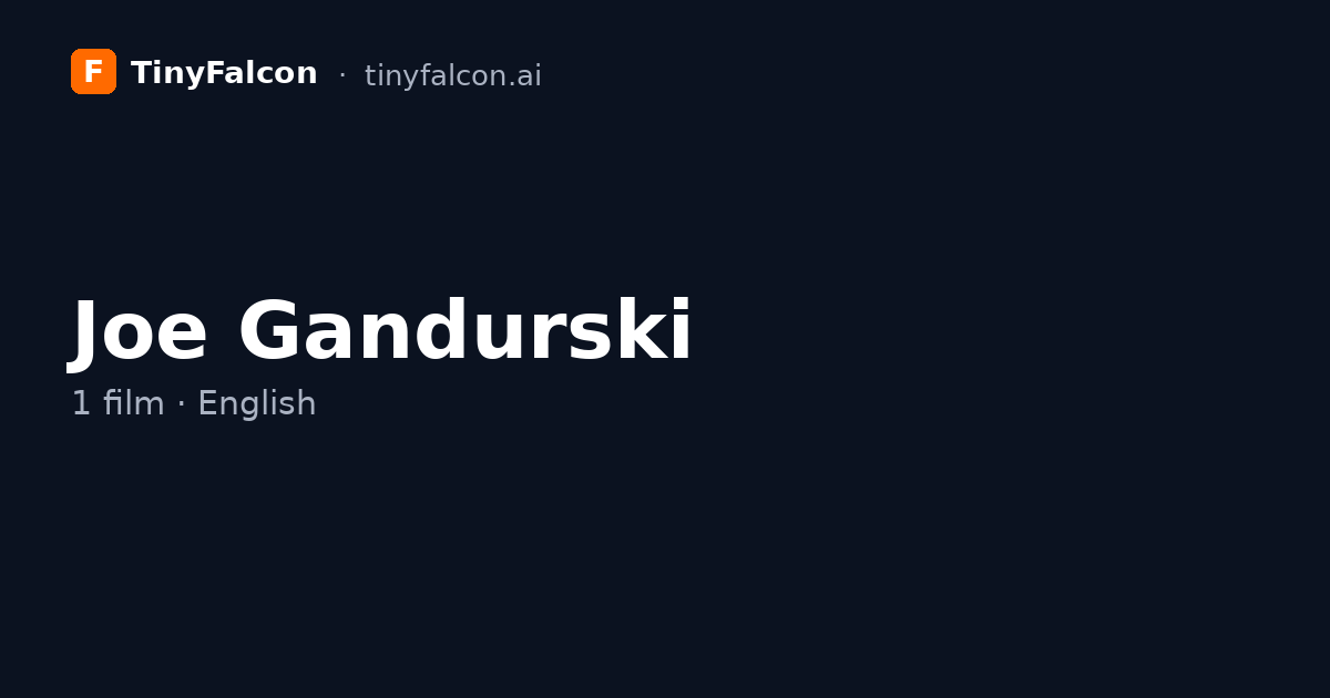 Joe Gandurski
