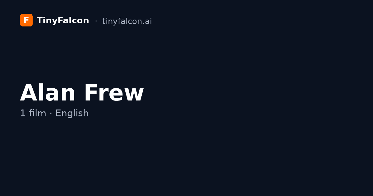Alan Frew