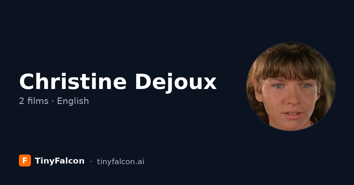 Christine Dejoux