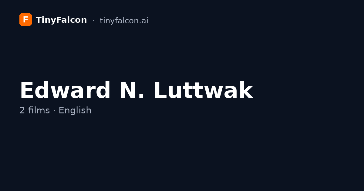 Edward N. Luttwak