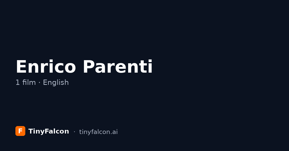 Enrico Parenti