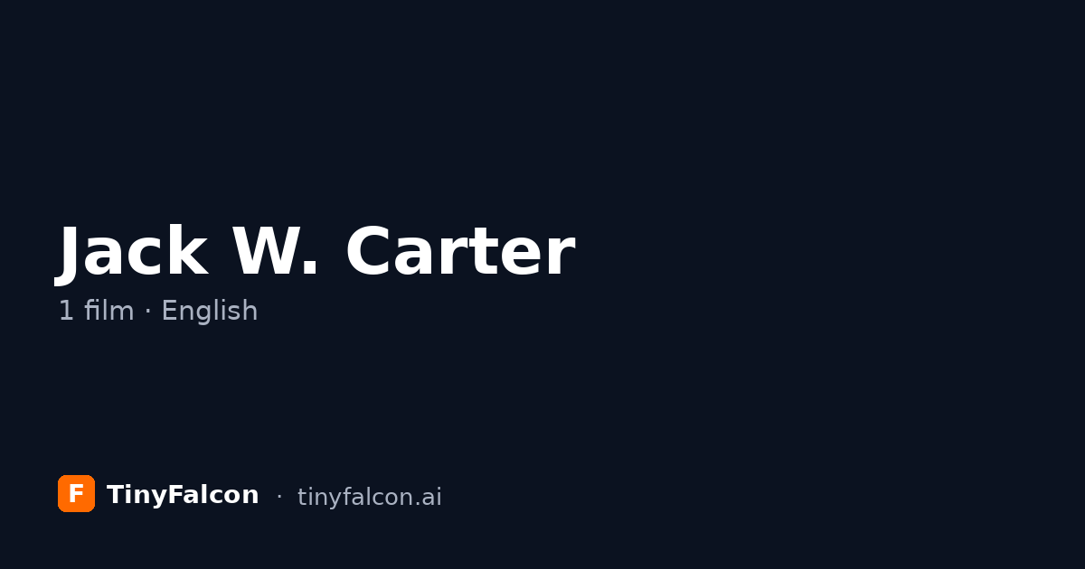 Jack W. Carter