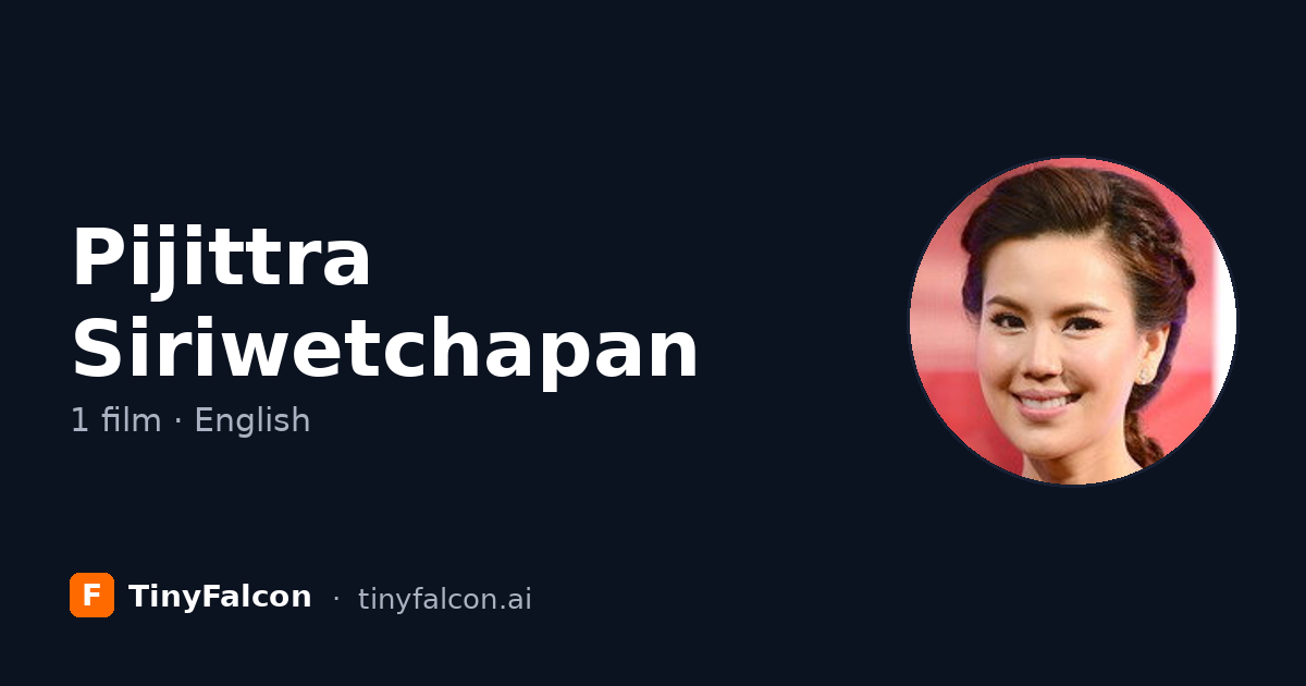 Pijittra Siriwetchapan