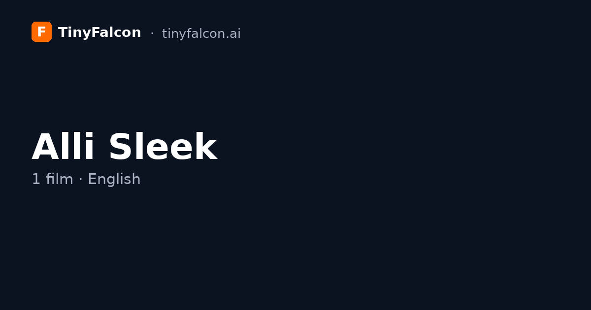 Alli Sleek