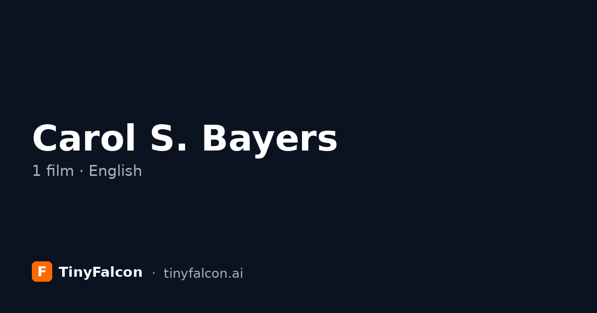 Carol S. Bayers