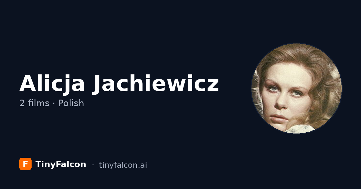 Alicja Jachiewicz